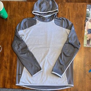 Under Armour ColdGear Reactor Hoodie in Gray, Sz XL